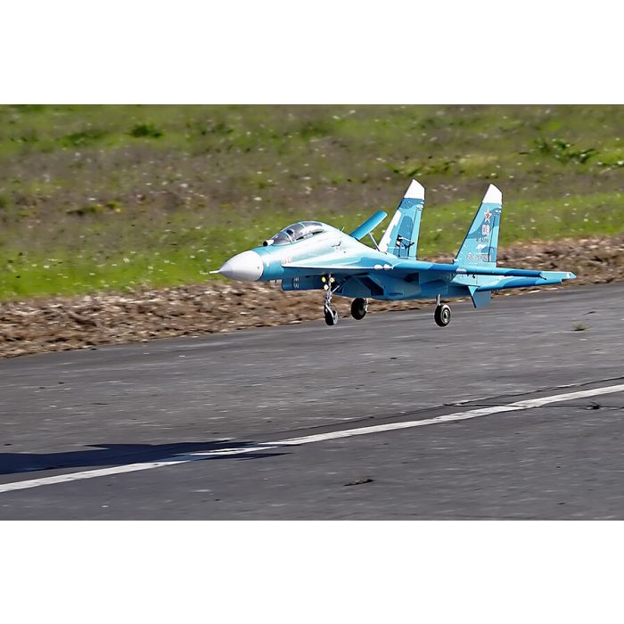 FMS Sukohi Su-27 EDF RC Fighter Jet ARTF (no Tx/Rx/Batt) - Blue