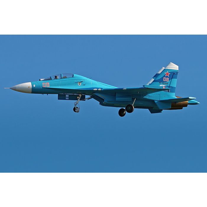 FMS Sukohi Su-27 EDF RC Fighter Jet ARTF (no Tx/Rx/Batt) - Blue