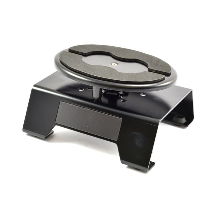Black Aluminium Locking Rotating Car Maintenance Pit Stand with Magnetic Strips