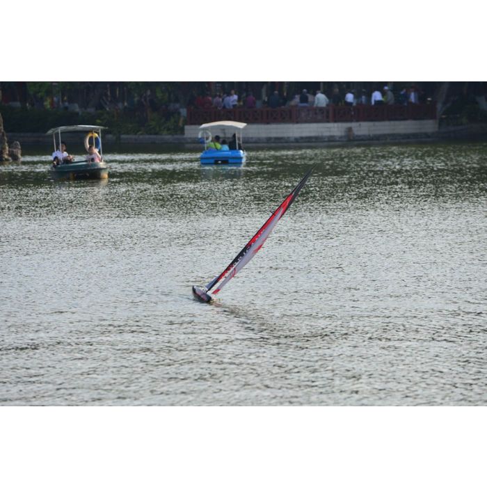 Volantex Racent Hurricane 1 Metre Sail Yacht Boat Ready To Sail
