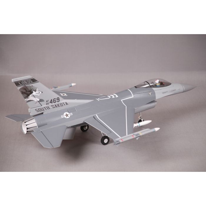 FMS F16 Fighting Falcon 70mm EDF Jet, Retracts ARTF no Tx/Rx/Bat