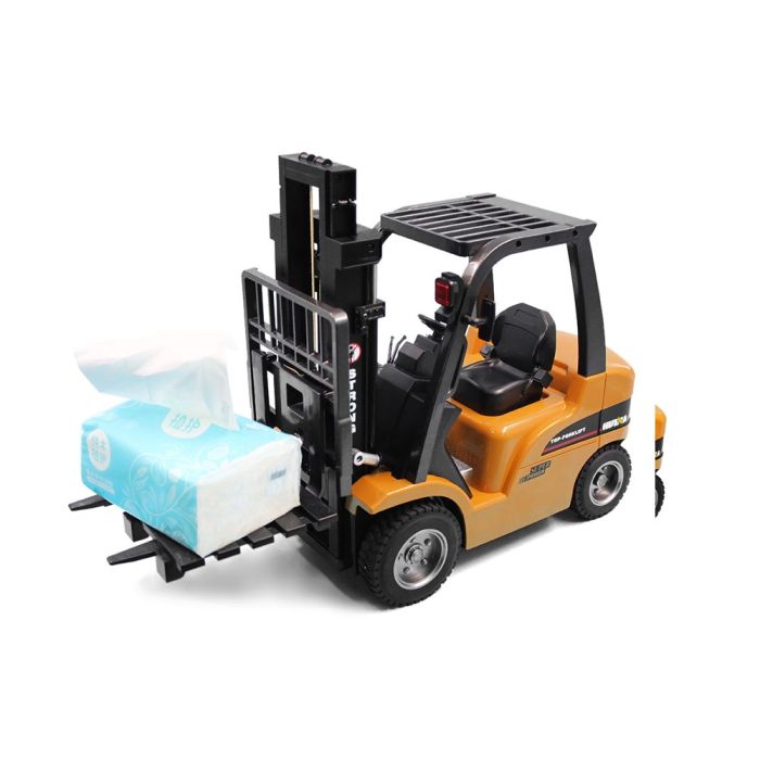 Huina RC Fork Lift Truck w/ Metal Frame, Cab & Wheels, Lights & Sound