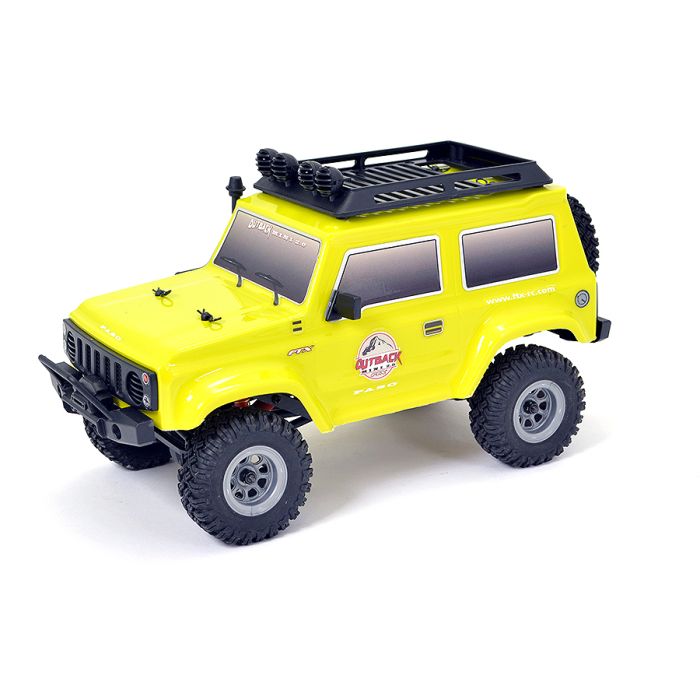 FTX 1:24 Outback Mini 2.0 Paso 4x4 RTR RC Rock Crawler Truck - Yellow