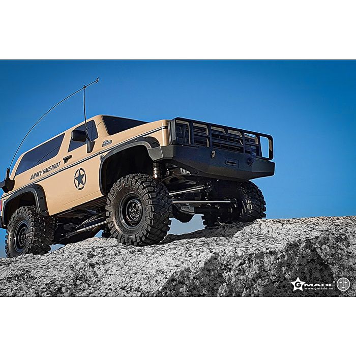 Gmade 1:10 GS02F Buffalo (Military) TS K5 Blazer RC Rock Crawler Kit