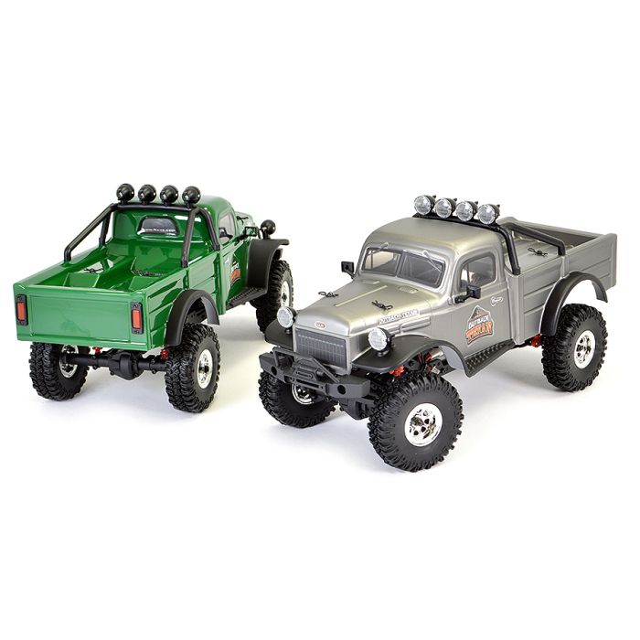 FTX 1:18 Outback Mini X Texan 4x4 RTR RC Rock Crawler Jeep Truck - Grey