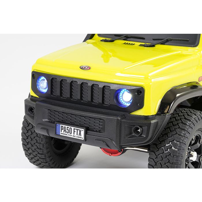 FTX 1:10 Outback Peso Jimny 4X4 RTR RC Trail Rock Crawler Jeep Truck Car - Yellow