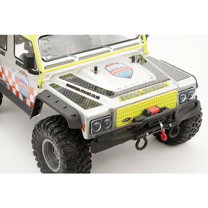 FTX 1:10 Kanyon V2 Trail Crawler RTR RC Truck w/Lights – Mountain Rescue Edition