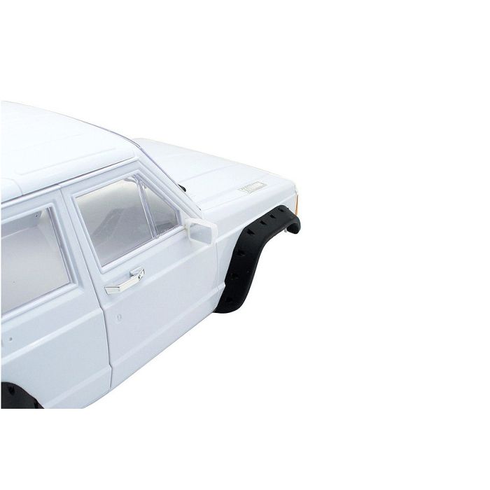 Fastrax 1/10 Rockee Jeep Cherokee XJ Hardbody w/Interior RC Car Body - White