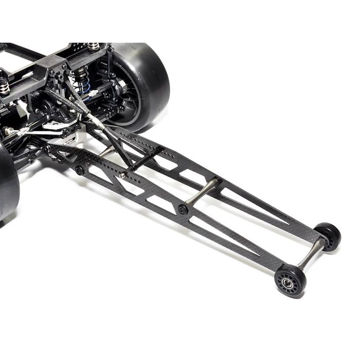 Hobao 1:10 EX10 2WD RC Electric Drag Car Pro Rolling Chassis