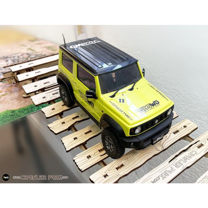 Crawler Park 1/18 & 1/24 Scale RC Truck Bridge Obstacle Extension Kit