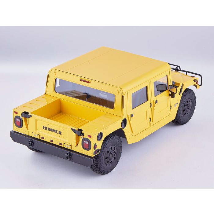 FMS 1/12 Hummer H1 Alpha Highly Detailed ARTR (no Batt) RC Car - Yellow