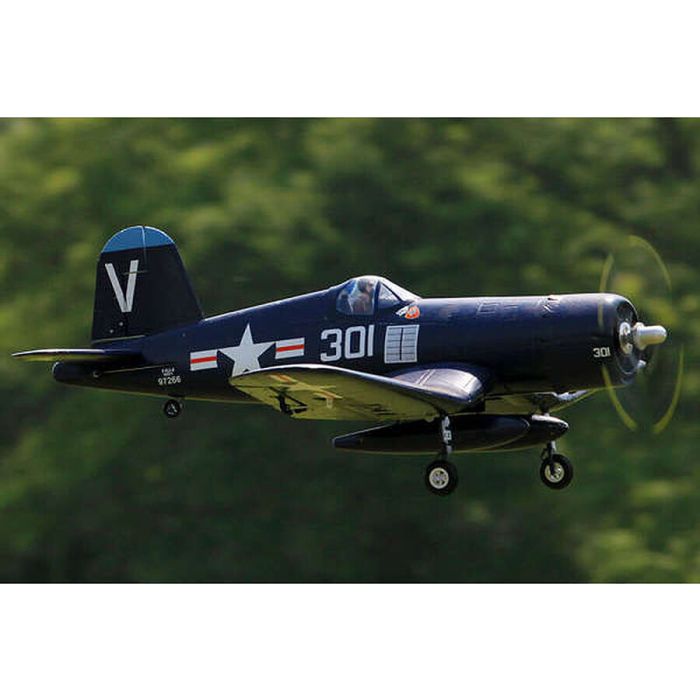 FMS  Vought F4U Corsair V2 (800mm) ARTF (no Tx/Rx/Batt/Chgr) - Blue