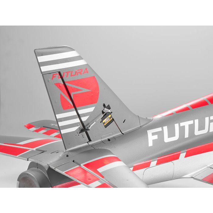 FMS Futura (64mm) EDF ARTF (no Tx/Rx/Batt/Chgr) Brushless RC Jet - Red