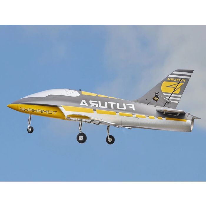 FMS Futura (64mm) EDF ARTF (no Tx/Rx/Batt/Chgr) Brushless RC Jet - Yellow