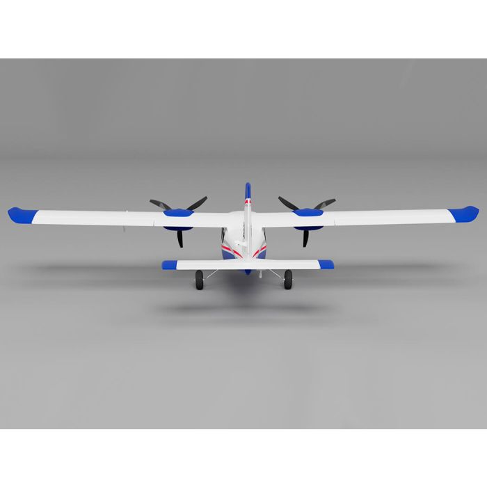 Xfly P68 Twin RC Plane (850mm) ARTF (no Tx/Rx/Batt/Cgr) - Blue