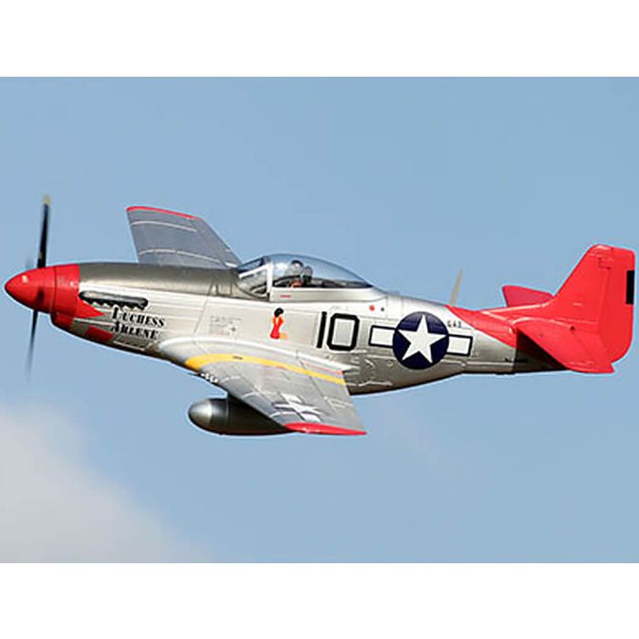 FMS North American P-51D Mustang V8 - Red Tail (1400mm) ARTF (no Tx/Rx/Batt)