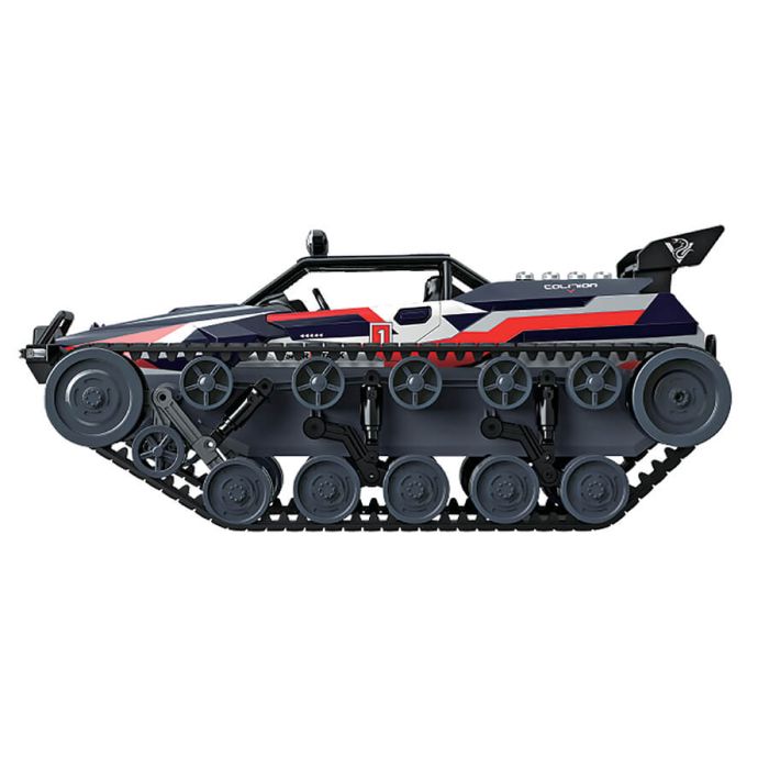 FTX 1:12 Buzzsaw Xtreme Tank Track ATV Vehicle w/ Smoke - Blue
