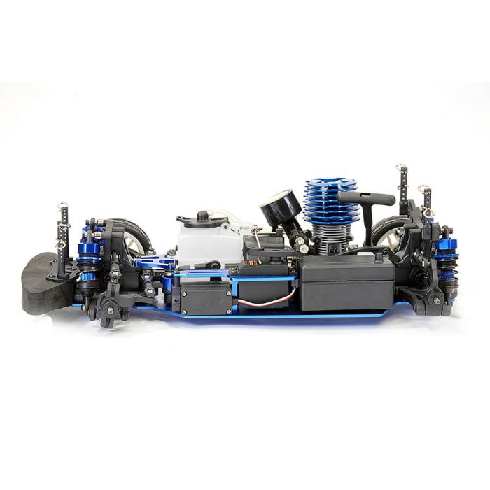 FTX 1:10 Banzai S15 Nissan Silvia Style 4WD RTR RC Nitro Street Drift Car - Blue