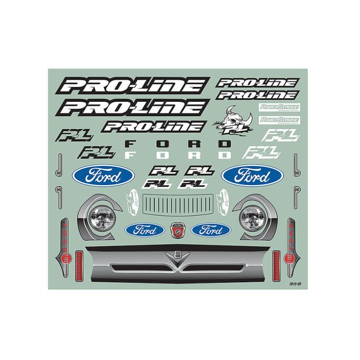 Pro-Line Precut 1956 Ford F100 Clear Shell For X-Maxx RC Car