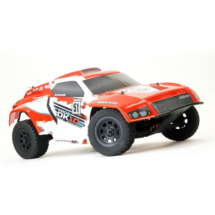 Team Associated 1:10 Pro2 DK10SW ARTR (no Batt) RC Dakar Buggy - Red