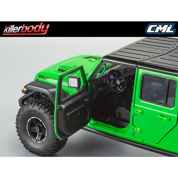 Killerbody 1/10 Jeep Wrangler Gladiator Rubicon RC Car Body Cockpit Set