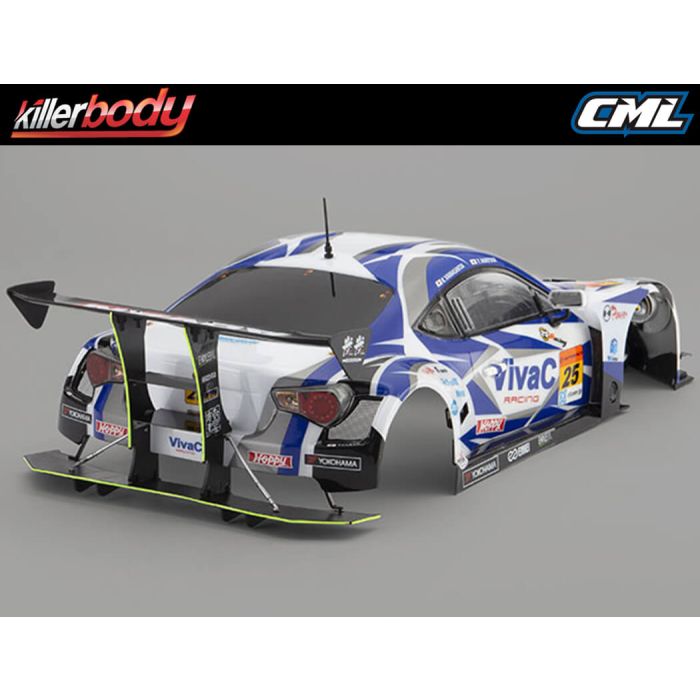 Killerbody 1/10 VivaC 86 MC - Toyota GT86 GT LeMans Style Finished RC Car Body