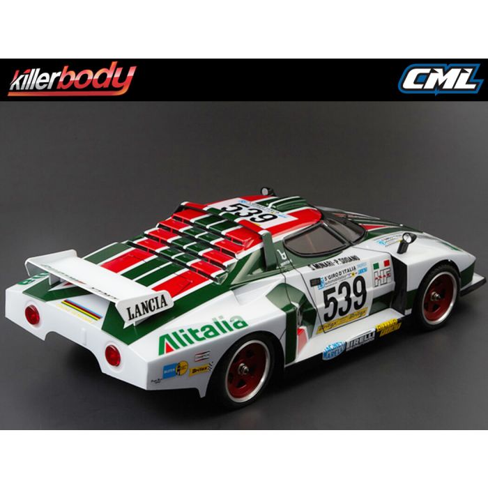 Killerbody RC Car Lancia Stratos - 1977 Giro Finished Body Rally