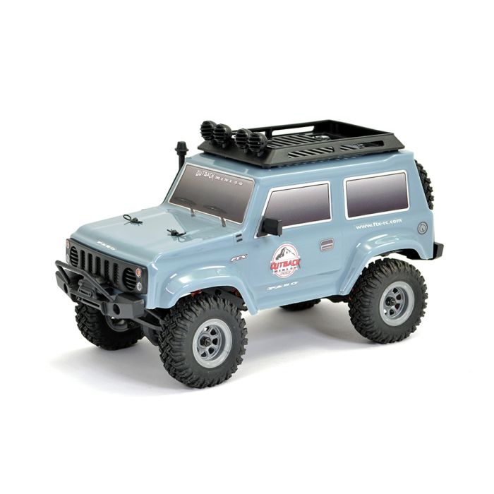 FTX 1:24 Outback Mini 2.0 Paso 4x4 RTR RC Rock Crawler Truck - Grey