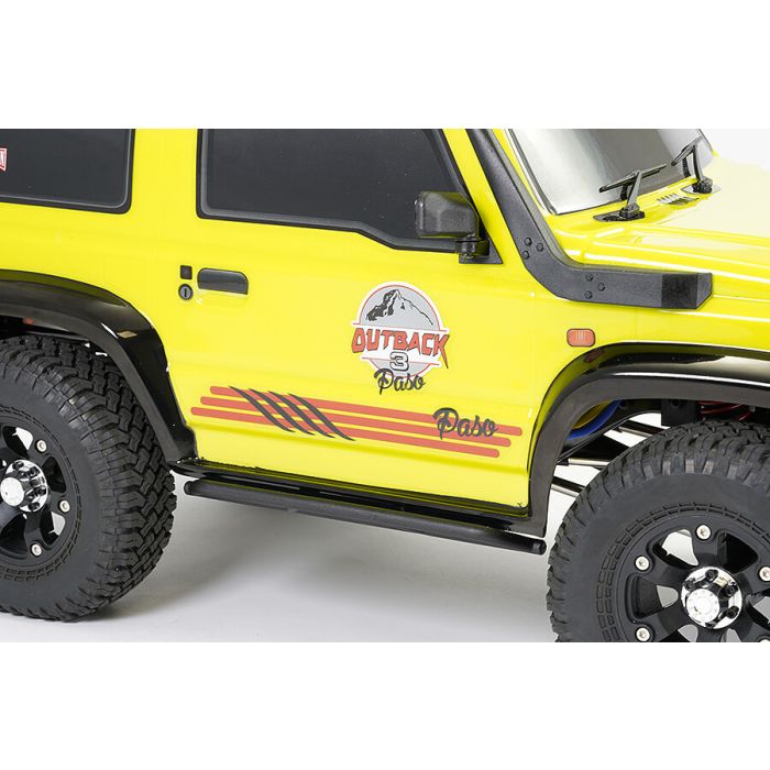 FTX 1:10 Outback Peso Jimny 4X4 RTR RC Trail Rock Crawler Jeep Truck Car - Yellow