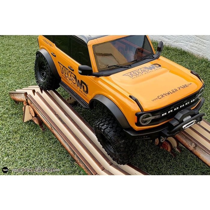 Crawler Park Axes Crossing Obstacle 1/10 Crawler Circuit