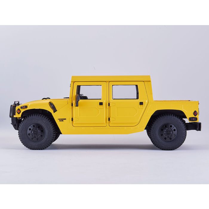 FMS 1/12 Hummer H1 Alpha Highly Detailed ARTR (no Batt) RC Car - Yellow