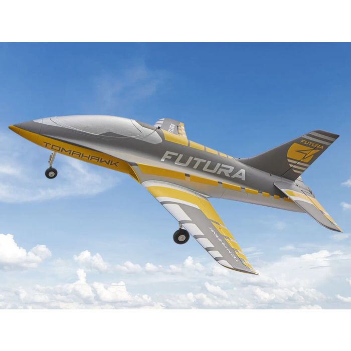 FMS Futura (64mm) EDF ARTF (no Tx/Rx/Batt/Chgr) Brushless RC Jet - Yellow