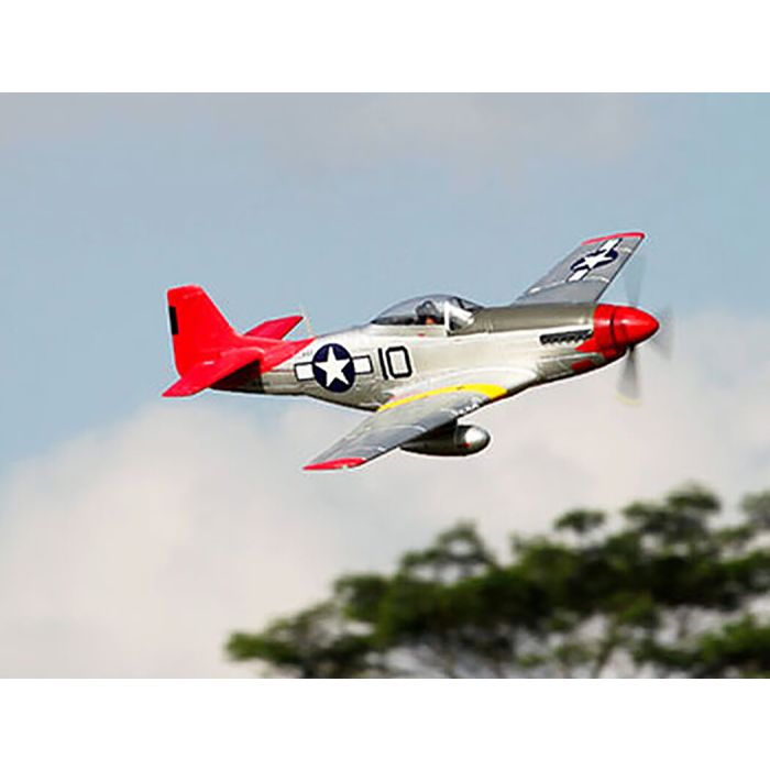 FMS North American P-51D Mustang V8 - Red Tail (1400mm) ARTF (no Tx/Rx/Batt)