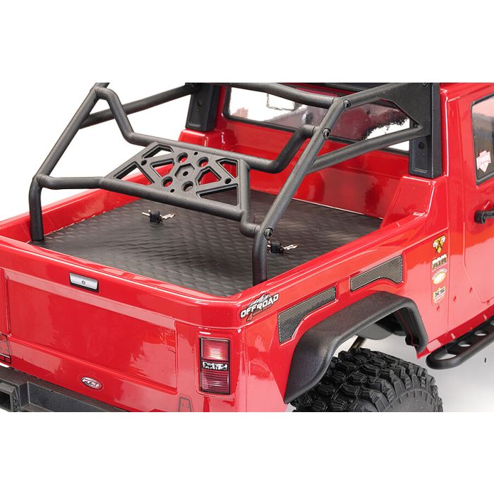 FTX 1:10 Outback Fury 2.0 4X4 RTR RC Trail Crawler Truck w/ Lights - Red