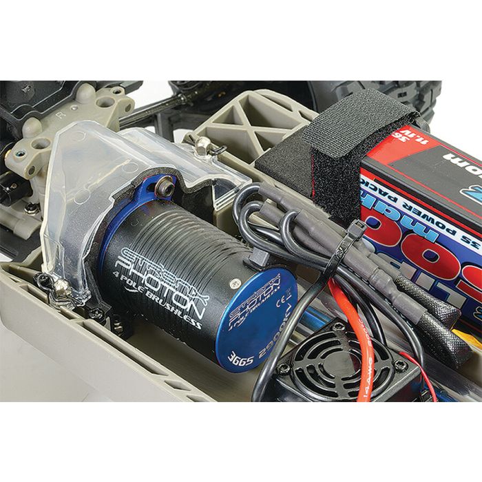 FTX 1:10 Ramraider Brushless 4x4 RTR RC Monster Truck w/LED Lights - Red/Blue