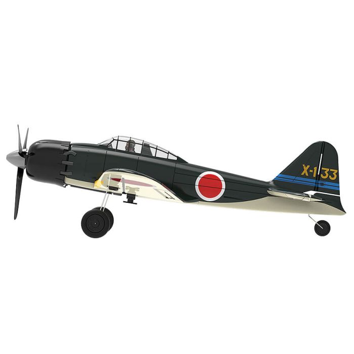 Volantex Mitsubishi Zero RTF RC Model Plane w/Gyro EPP Ready-To-Fly