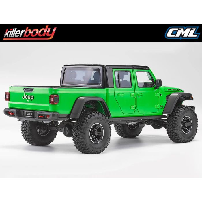 Killerbody 1/10 Jeep Wrangler Gladiator Rubicon RC Car Body Cockpit Set