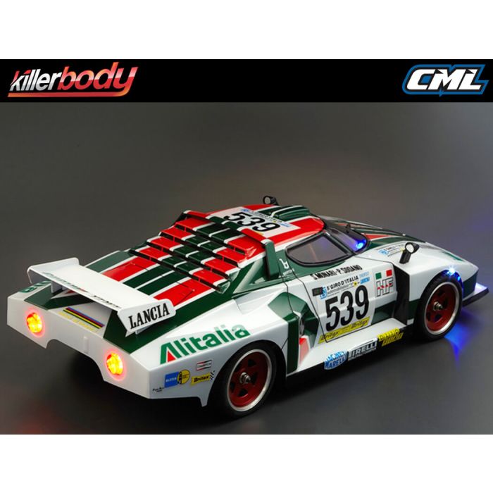 Killerbody RC Car Lancia Stratos - 1977 Giro Finished Body Rally