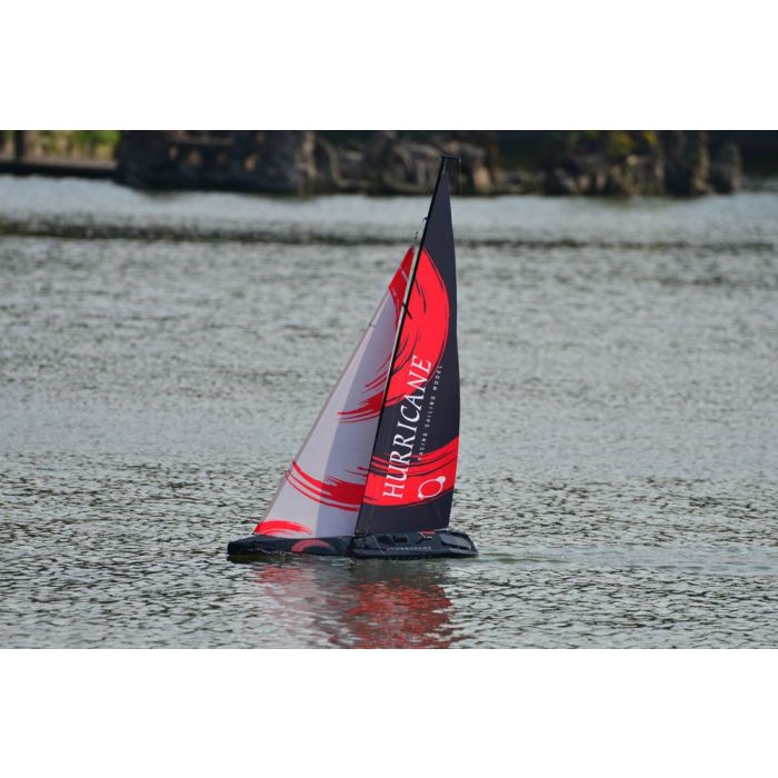 Volantex Racent Hurricane 1 Metre Sail Yacht Boat Ready To Sail