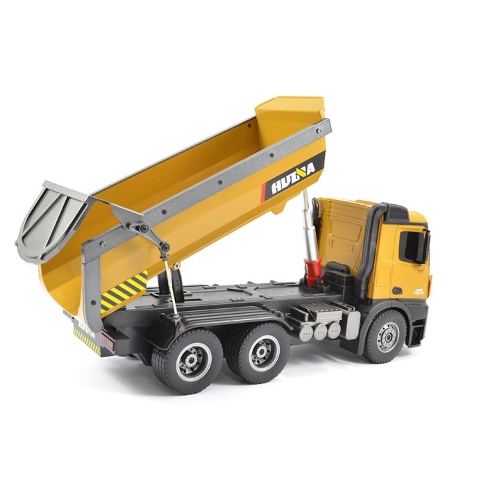 Huina RC Tipper Dump Truck w/ Lights & Sound, 10 Channel!