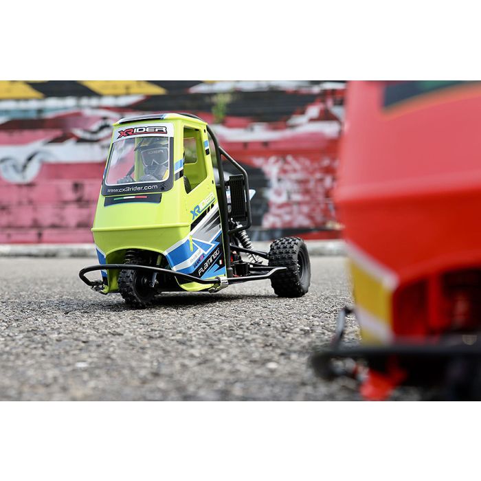 X-RIDER FLAMINGO 1/8 RTR RC RACING TUK TUK TRIKE - GREEN