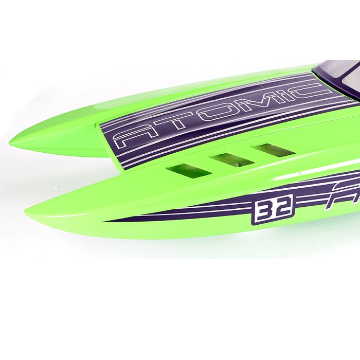 Volantex Atomic SR85 ARTR (No Batt/Chgr) Brushless RC Racing Power Boat - Green