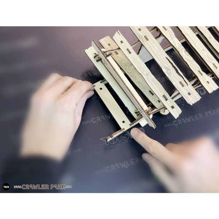Crawler Park 1/18 & 1/24 Scale RC Truck Bridge Obstacle Extension Kit