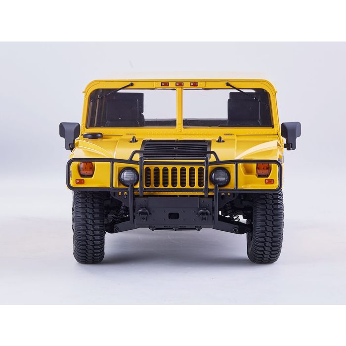 FMS 1/12 Hummer H1 Alpha Highly Detailed ARTR (no Batt) RC Car - Yellow
