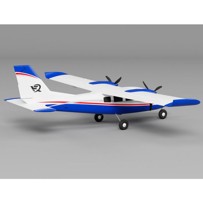 Xfly P68 Twin RC Plane (850mm) ARTF (no Tx/Rx/Batt/Cgr) - Blue