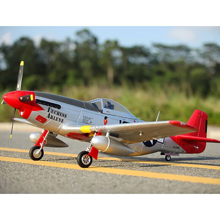 FMS North American P-51D Mustang V8 - Red Tail (1400mm) ARTF (no Tx/Rx/Batt)
