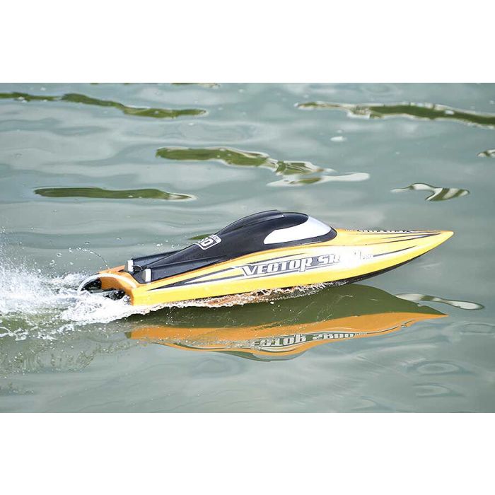 Volantex Vector SR80 Pro ARTR (No Batt/Chgr) RC Boat - Black/Orange