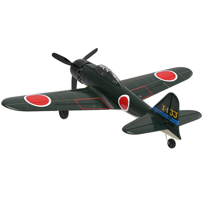 Volantex Mitsubishi Zero RTF RC Model Plane w/Gyro EPP Ready-To-Fly