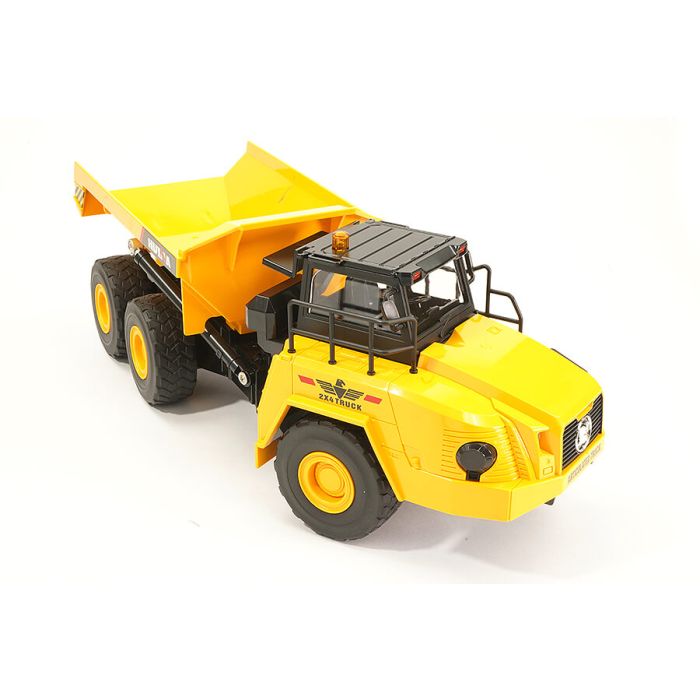 Huina 1:16 RC Articulated Dump Truck Tipper Lorry - 11 Function, LED Lights