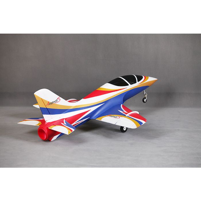FMS Avanti (70mm) V3 EDF ARTF (no Tx/Rx/Batt/Cgr) RC Brushless Electric Jet